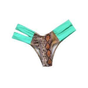 Natural Snake Montce Bikini Bottoms